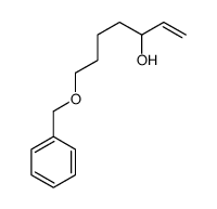 7-phenylmethoxyhept-1-en-3-ol Structure