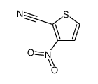 3-nitrothiophene-2-carbonitrile Structure