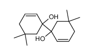 1.1'-dioxy-3.3.3'.3'-tetramethyl-di-(cyclohexen-(5)-yl-(1))结构式
