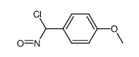 (+/-)-4-(chloro-nitroso-methyl)-anisole结构式