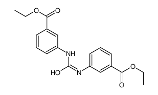 ethyl 3-[(3-ethoxycarbonylphenyl)carbamoylamino]benzoate Structure