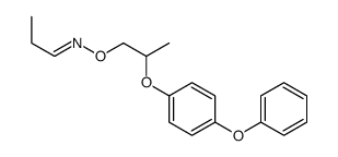 (E)-N-[2-(4-phenoxyphenoxy)propoxy]propan-1-imine结构式