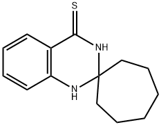 1'H-Spiro[cycloheptane-1,2'-quinazoline]-4'-thiol Structure