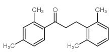 2',4'-DIMETHYL-3-(2,6-DIMETHYLPHENYL)PROPIOPHENONE结构式