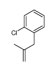 2-(2-甲基-2-丙烯-1-基)氯苯结构式
