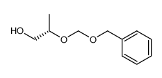 (S)-(+)-2-<(benzyloxy)methoxy>propan-1-ol Structure