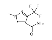 1-Methyl-3-(trifluoromethyl)-1H-pyrazole-4-carboxamide Structure