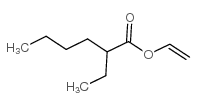 Hexanoic acid,2-ethyl-, ethenyl ester Structure