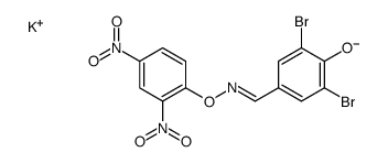 potassium 3,5-dibromo-4-hydroxybenzaldehyde O-(2',4'-dinitrophenyl)oximate picture