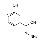 2-oxo-1H-pyridine-4-carbohydrazide结构式