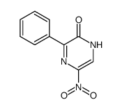 5-nitro-3-phenyl-1H-pyrazin-2-one结构式