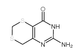 6-amino-4,5-dihydro-[1,3]dithiino[5,4-d]pyrimidin-8-one结构式