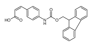 FMOC-4-AMINOCINNAMIC ACID Structure