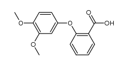 2-(3',4'-dimethoxyphenoxy)benzoic acid Structure