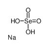 Selenic acid, monosodium salt picture
