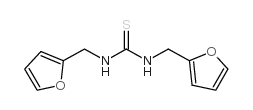 Thiourea,N,N'-bis(2-furanylmethyl)- Structure