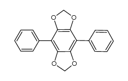 4,8-diphenylbenzo[1,2-d:4,5-d']bis([1,3]dioxole) Structure