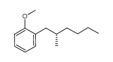 1-methoxy-2-(2-methylhexyl)benzene Structure