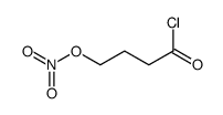 (4-chloro-4-oxobutyl) nitrate结构式