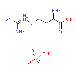 DL-刀豆氨酸硫酸盐结构式