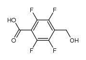4-(hydroxymethyl)-2,3,5,6-tetrafluorobenzoate Structure