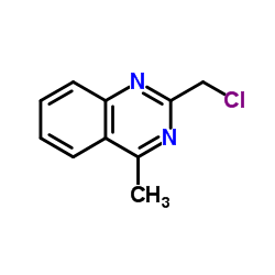 2-(Chloromethyl)-4-methylquinazoline Structure