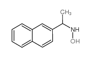 N-(1-NAPHTHALEN-2-YL-ETHYL)-HYDROXYLAMINE Structure