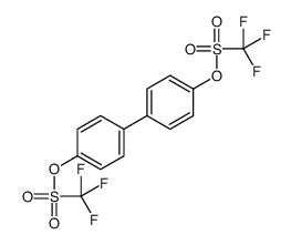 4,4-联苯酚二(三氟甲磺酸)结构式
