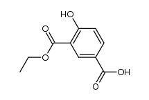 4-hydroxy-isophthalic acid-3-ethyl ester结构式