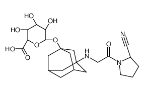 Vildagliptin structure