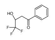 (3S)-4,4,4-trifluoro-3-hydroxy-1-phenylbutan-1-one结构式