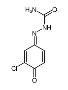 chloro-[1,4]benzoquinone-4-semicarbazone结构式
