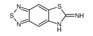Thiazolo[4,5-f]-2,1,3-benzothiadiazole, 6-amino- (6CI) Structure