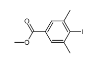 Methyl 4-Iodo-3,5-Dimethylbenzoate Structure