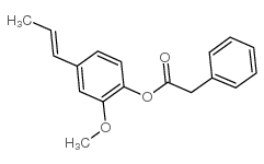 isoeugenyl phenylacetate Structure