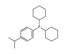 二环己基(4-异丙基苯基)膦结构式