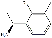 (1S)-1-(2-CHLORO-3-METHYLPHENYL)ETHYLAMINE结构式
