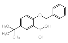 2-(苄氧基)-5-叔丁基苯基硼酸图片