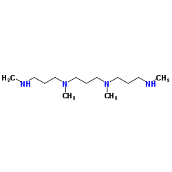 2,6,10,14-tetraazapentadecane, 6,10-dimethyl- structure