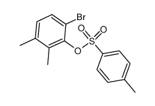 1-bromo-2-(tosyloxy)-3,4-dimethylbenzene Structure