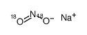 亚硝酸钠18O2结构式