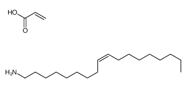 (Z)-octadec-9-en-1-amine,prop-2-enoic acid结构式