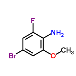 4-bromo-2-fluoro-6-Methoxyaniline HBr Structure