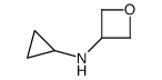 N-cyclopropyloxetan-3-amine Structure