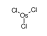 氯化锇(III)结构式