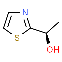 2-Thiazolemethanol, alpha-methyl-, (alphaR)- (9CI) structure