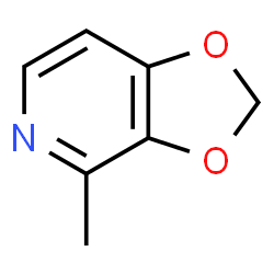 1,3-Dioxolo[4,5-c]pyridine,4-methyl-(9CI) structure