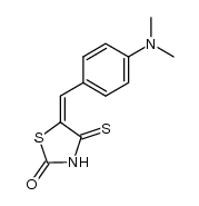 5-(4-dimethylamino-benzylidene)-4-thioxo-thiazolidin-2-one Structure