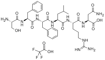 PAR-1 (1-6) (mouse, rat) trifluoroacetate salt Structure