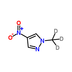 1-(2H3)Methyl-4-nitro-1H-pyrazole Structure
